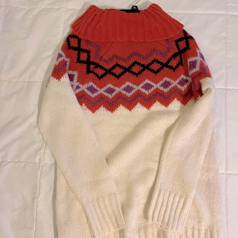 Long turtleneck sweater from SO (size L)
